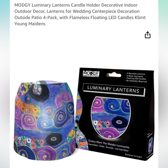 MODGY LUMINARY INDOOR CANDLES - PACK OF FOUR - Picture 2 of 4